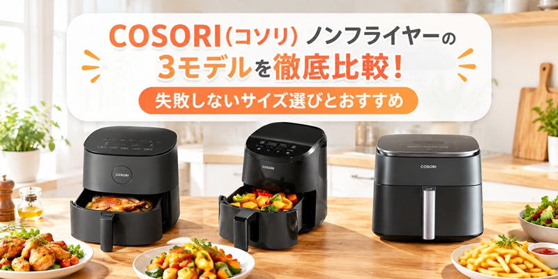 COSORI ノンフライヤー 比較